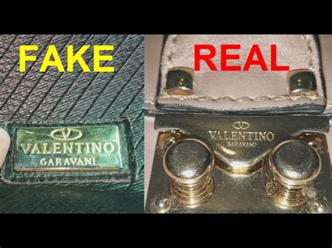 how to spot a fake mario valentino bag|how to check valentino bags.